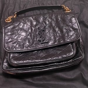 YSL Medium Niki Leather Crossbody Bag